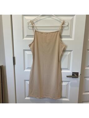 Petal and Pup Kenali Maxi Dress Slip in Nude Beige, Size M - NWT